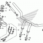 VT750C2B Рулевое управление
