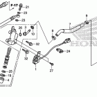 GL1800B Задний тормозной цилиндр