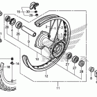 CRF250R Заднее колесо