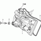 NC700X Крышка головки цилиндров