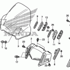 ST1300PA Ветровое стекло