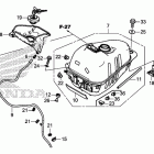 CTX700ND Топливный бак