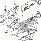 ST1300PA Сидение и обтекатели сиденья