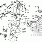 CBR600RA Rear fender@license light
