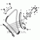 CB500FA Цепь ГРМ и натяжитель