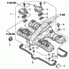 CB1100 Крышка головки цилиндров