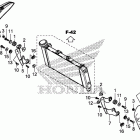 CTX700ND Кожух радиатора
