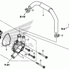 CBR500RA Водяной насос