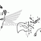 GROM125(MSX125E) Рычаги & переключатели & тросы
