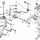 VT1300CS Крышка картера левая