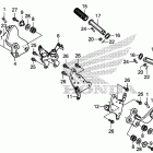 CTX700ND Подножки
