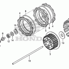 CRF450X Сцепление