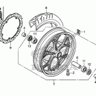 CTX700 Переднее колесо