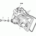 CTX700ND Крышка головки цилиндров