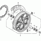 CTX700ND Переднее колесо