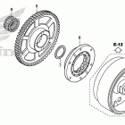 CTX700ND Муфта стартера