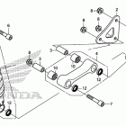 CB500X Задний амортизатор