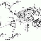 CTX1300A Abs modulator@front brake hose