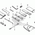 CBR600RA Инструмент
