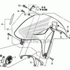 CTX700ND Переднее крыло