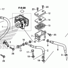 CBR500RA Rear brake master        cylinder (2)