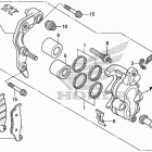 CRF450X Передний тормозной суппорт