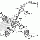 VT1300CRA Intake manifold@injector