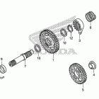 CRF250R Кик стартер