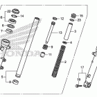 CTX700ND Передняя вилка