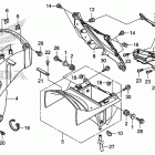 GL1800B Заднее крыло