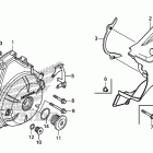 CTX700ND Крышка генератора