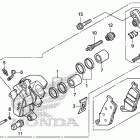 CTX700 Front brake caliper (1)