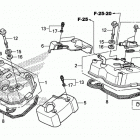 VT750CA Крышка головки цилиндров