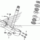 CRF450X Траверса нижняя