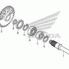 CRF250R Валансирный вал