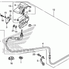 CTX700ND Parking brake lever