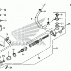 VT750CS Задний тормозной цилиндр