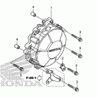 CBR600RA Крышка генератора