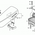 XR650L Сидение