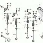 VT1300CS Распределительный вал и клапана