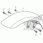 CB1100 Переднее крыло