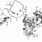 CB500X Передний обтекатель