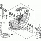 XR650L Переднее колесо
