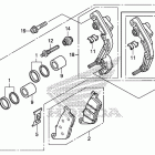 CB500FA Передний тормозной суппорт