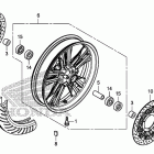 CTX1300A Переднее колесо