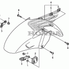 ST1300PA Переднее крыло