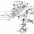 NC700X Центральная облицовка