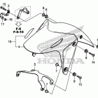 CBR500RA Переднее крыло