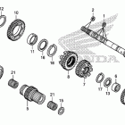 CTX700ND Transmission (mainshaft) (ctx700nd)
