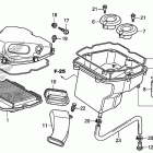 GL1800B Воздухозаборник
